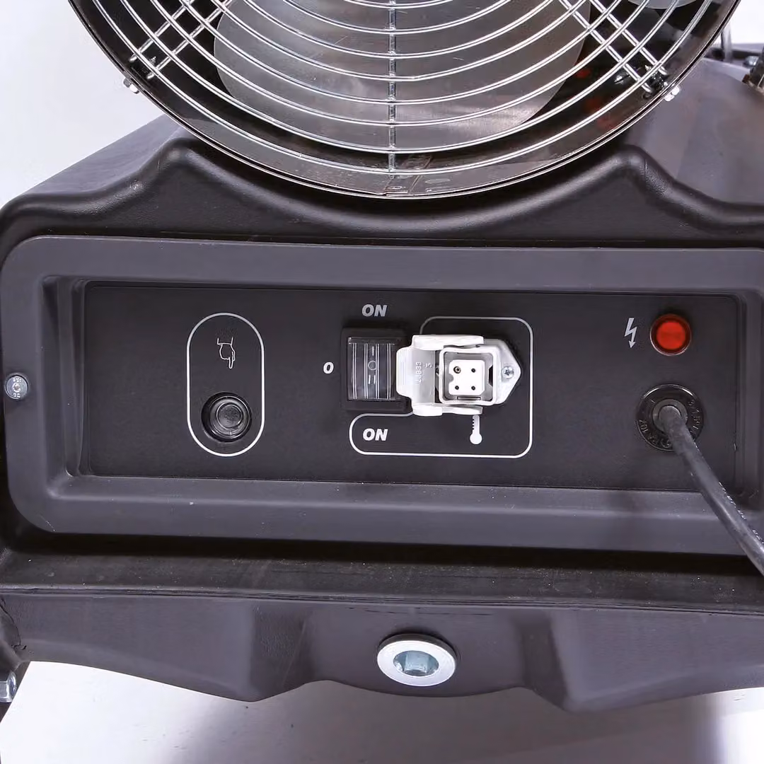 SIP Fireball P660S Professional Diesel Space Heater in Silver and Stainless Steel – 2
