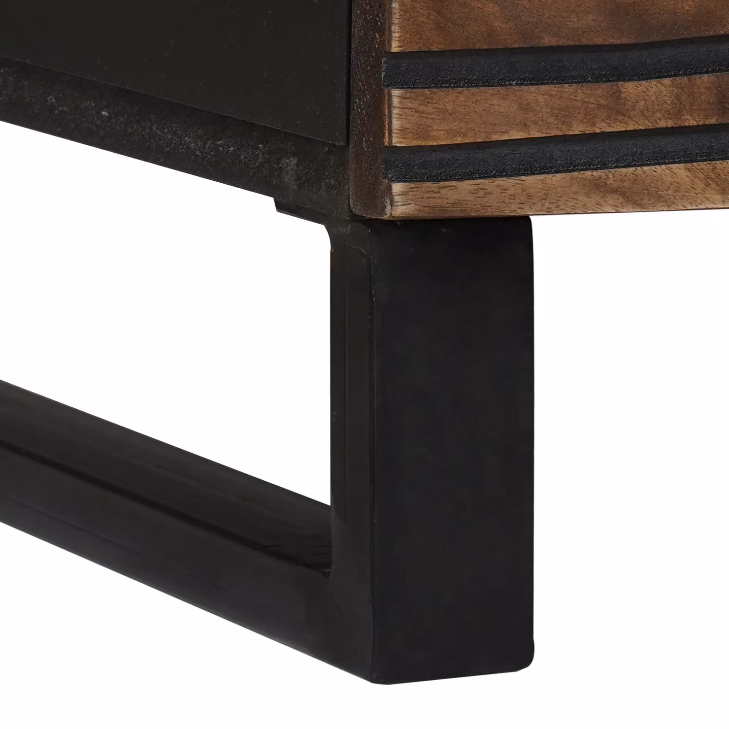 Berkfield Home Modern Rectangular Coffee Table in Walnut Brown, W/D/H: 80 x 50 x 40 cm – 3