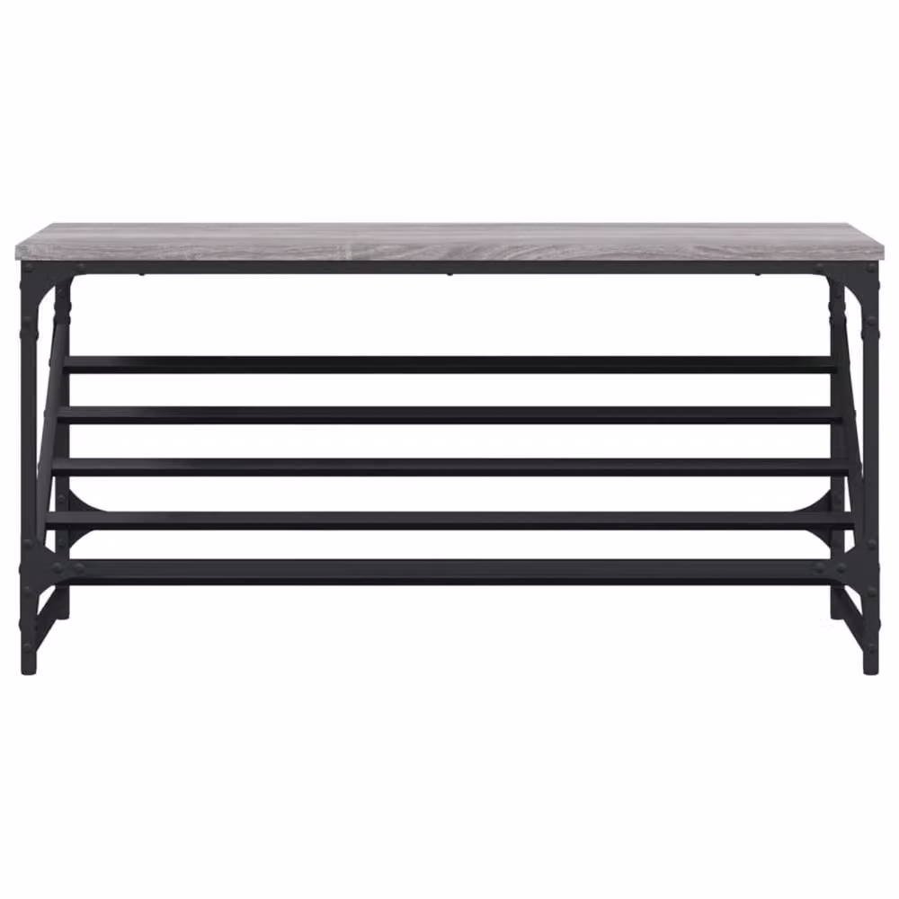 Berkfield Home Grey Sonoma Shoe Rack W/D/H: 90 x 30 x 45 cm – 4
