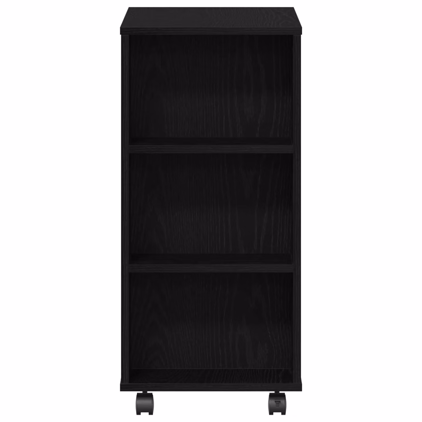 Berkfield Home Rolling Cabinet in Black Oak, W/D/H: 60 x 35 x 75 cm – 5