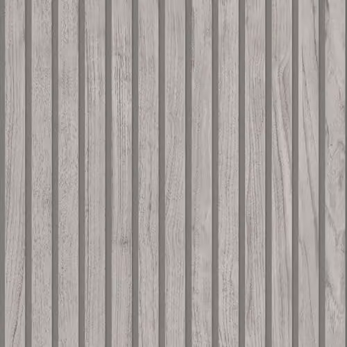 Belgravia Decor Panacea Modern Striped Wood Grey Wallpaper