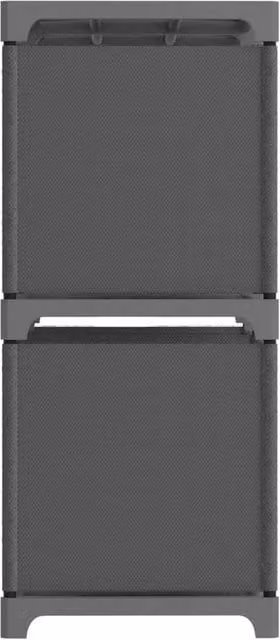 Berkfield Home Modern 5-Cube Display Shelf, Grey, W/D/H: 103 x 30 x 72.5 cm