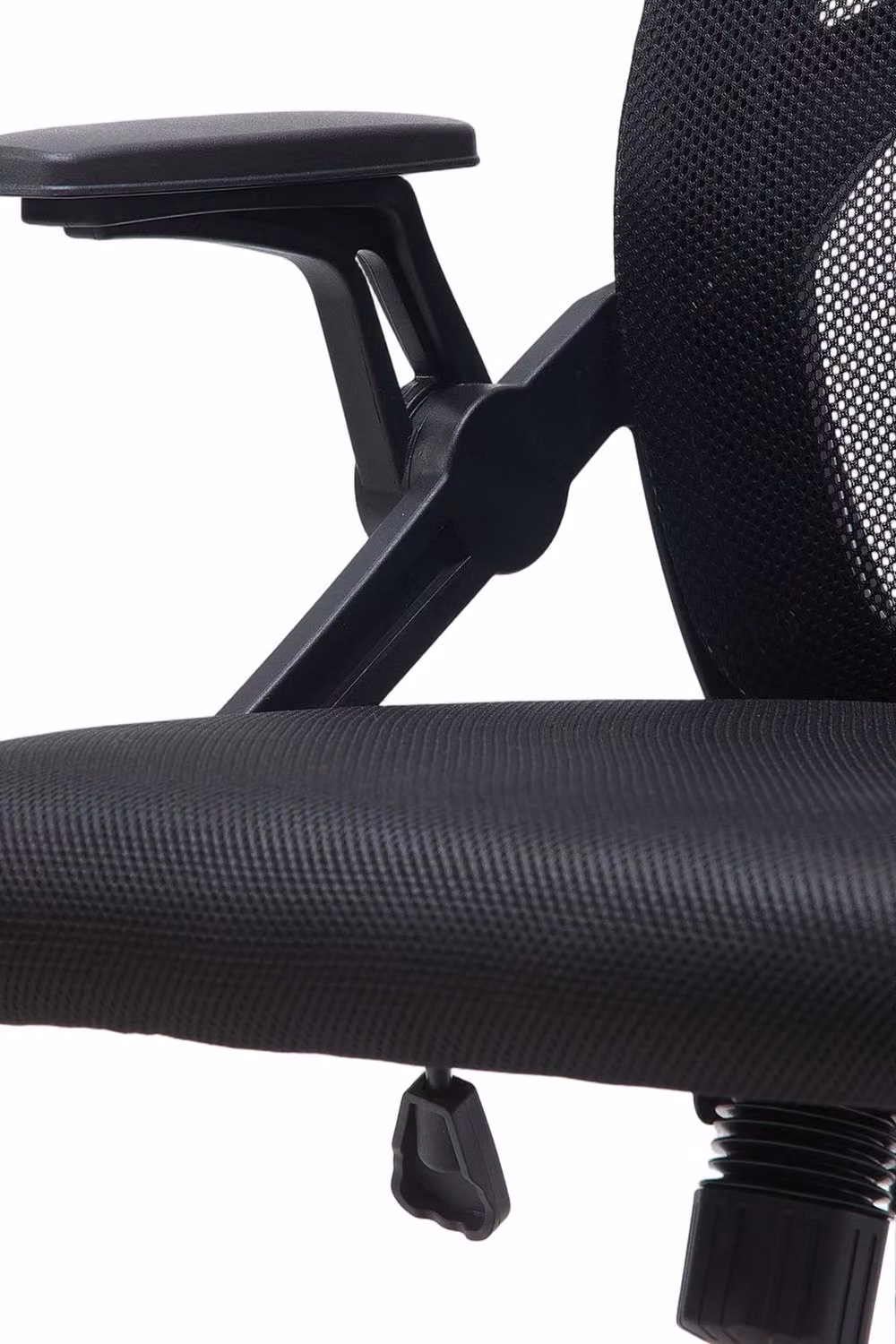 Garden Sanctuary Ergonomic Mesh Office Chair with Headrest and Armrests in Black – 6