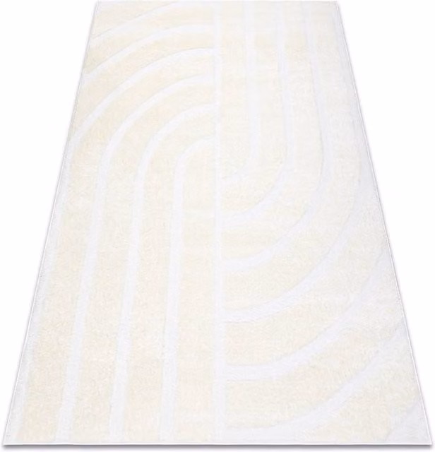 RugsX Mode Geometric Scandinavian Rug in Yellow, W/D/H: 150 x 80 x 1 cm