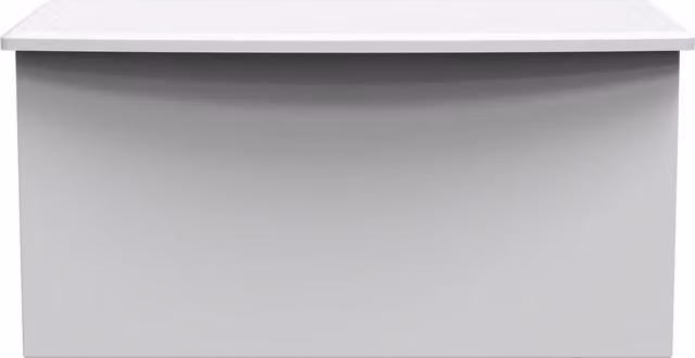 Ready Assembled 2 U Windsor Blanket Box in Mid Grey – 1