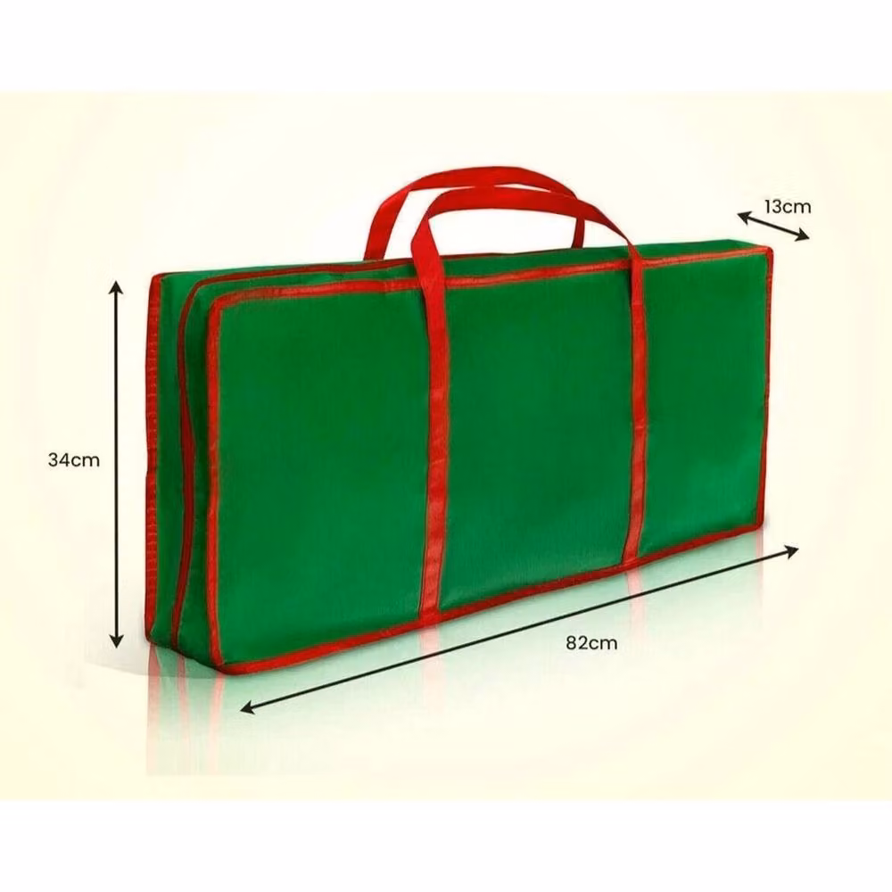 KORVIXA Christmas Wrapping Paper Storage Bag in Green, W: 100 cm, D: 60 cm – 2