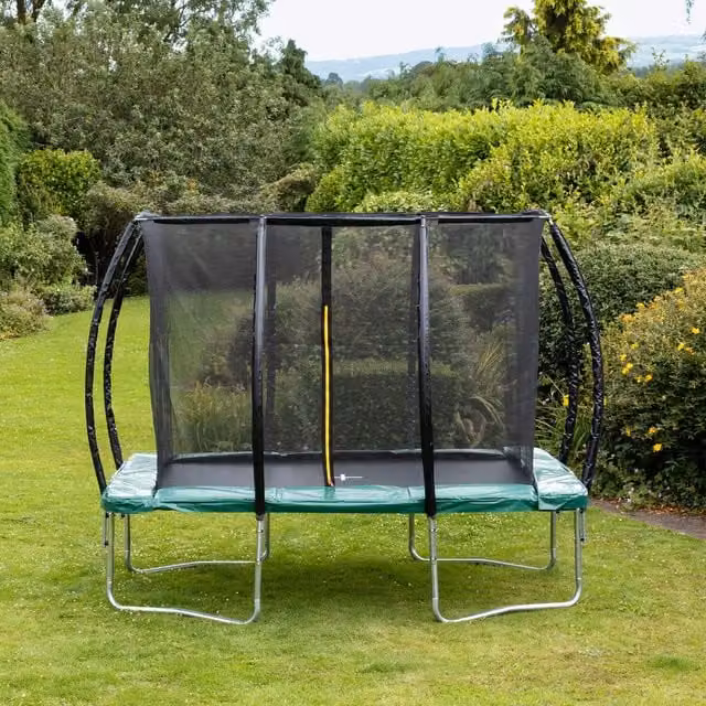 Leapfrog Green Internal Mini Trampoline with Safety Net