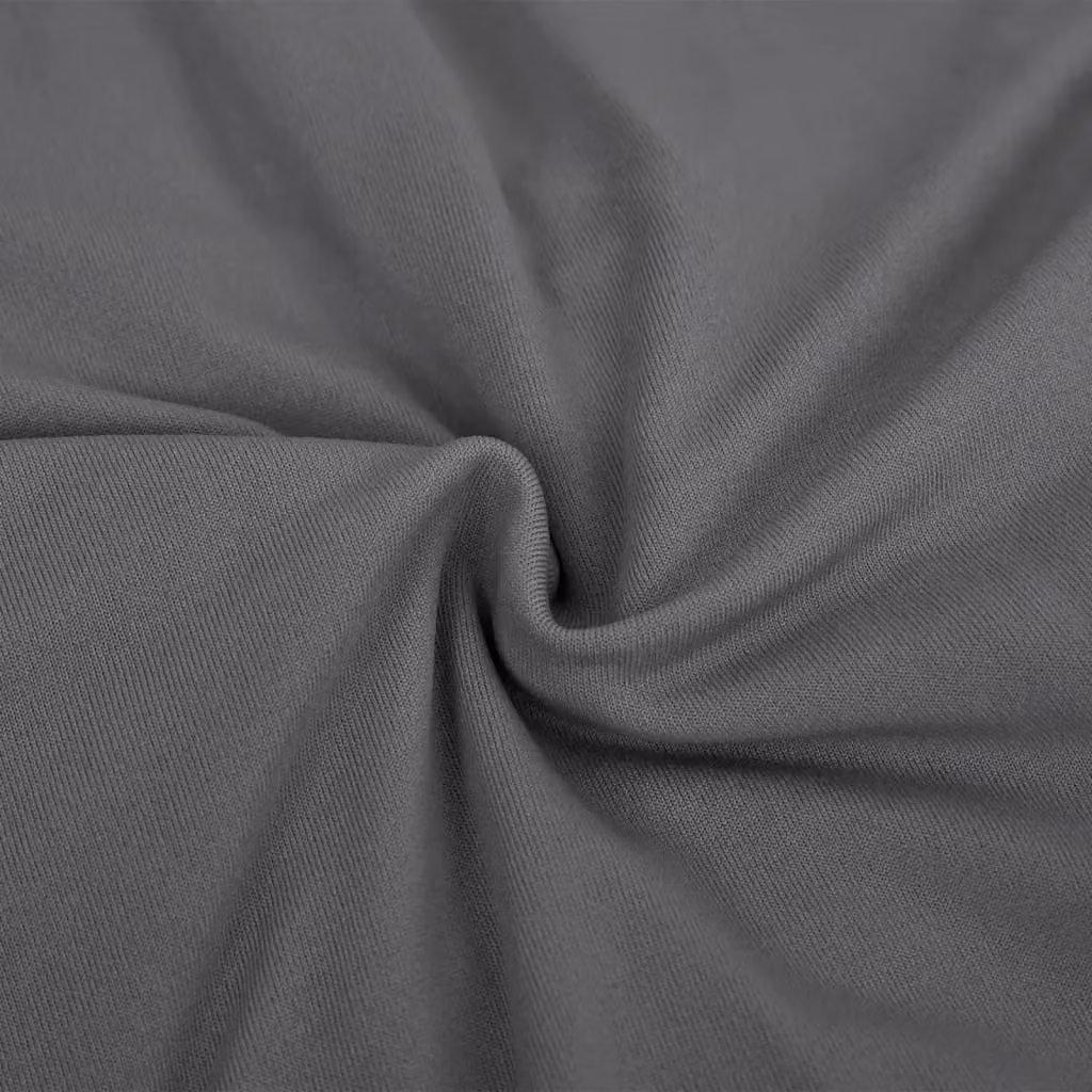 Berkfield Home Stretch Couch Slipcover in Anthracite Black Polyester Jersey – 4
