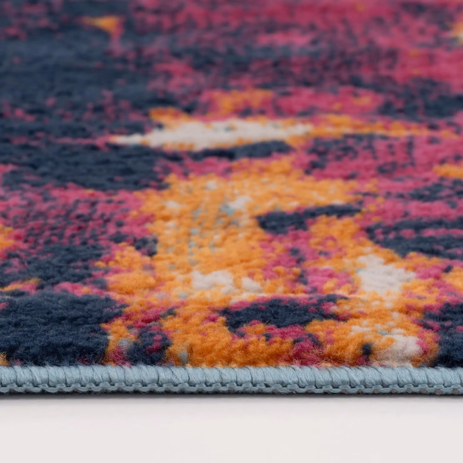 Loomed Multi Colour Rainbow Abstract Modern Area Rug, W: 120 cm, L: 170 cm – 3