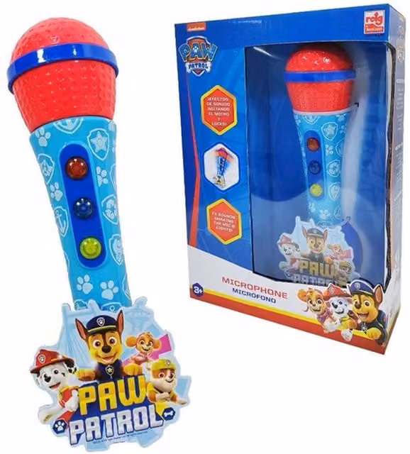 Paw Patrol Microphone with Melodies in Blue