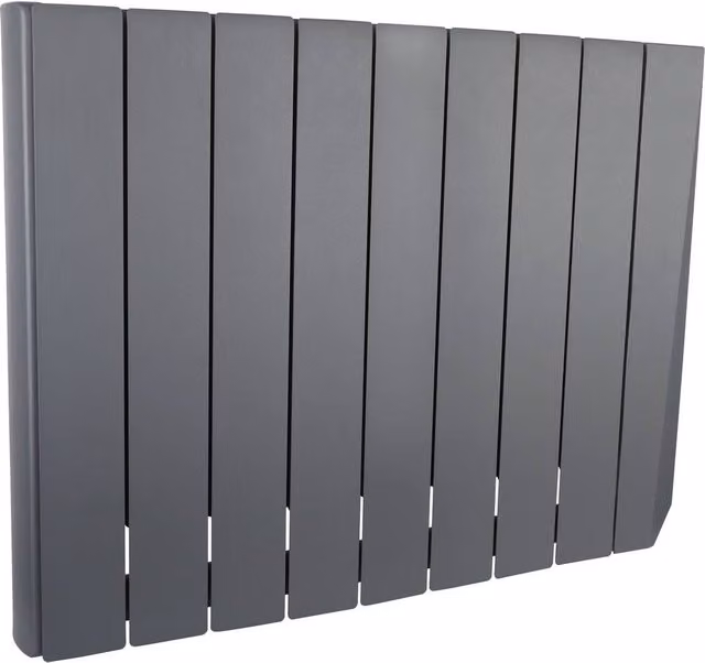 Masterplug SmartEnergy Wall Mounted Oil-Filled Radiator with Wi-Fi and App Control, 1500W, Grey – 1