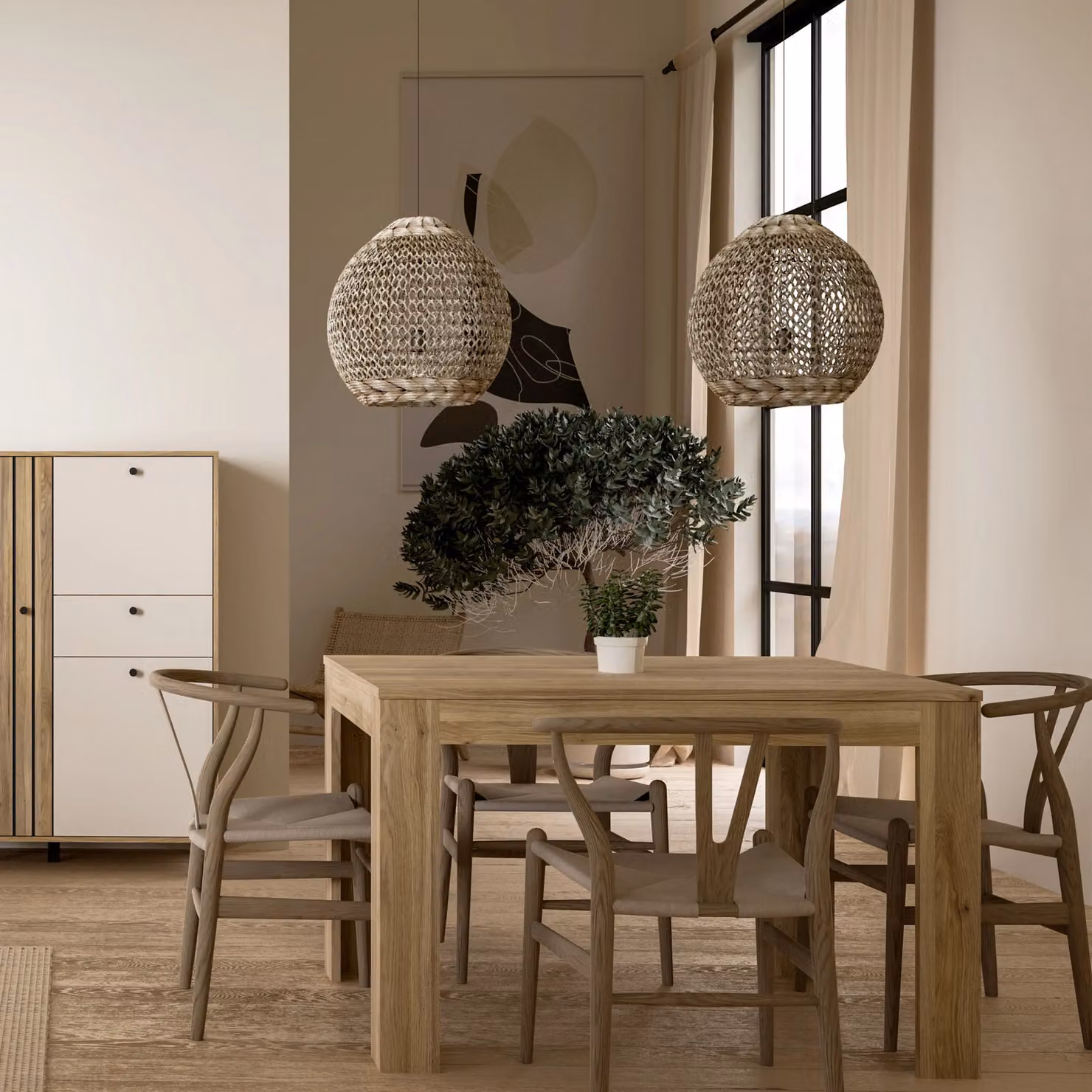 Furniture To Go Grafton Extendable Rectangular Oak Dining Table in Brown – 3