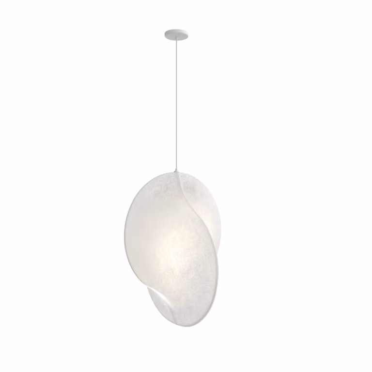 Dome Deco BIRO White Paper Pendant Light