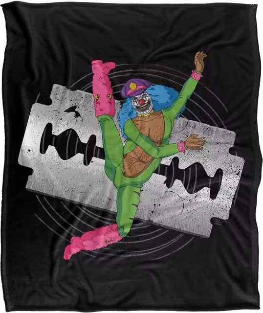 Cartoon Network Metalocalypse Rockso Dance Super Soft Polyester Throw Blanket, Multicolour, Extra Large – 1