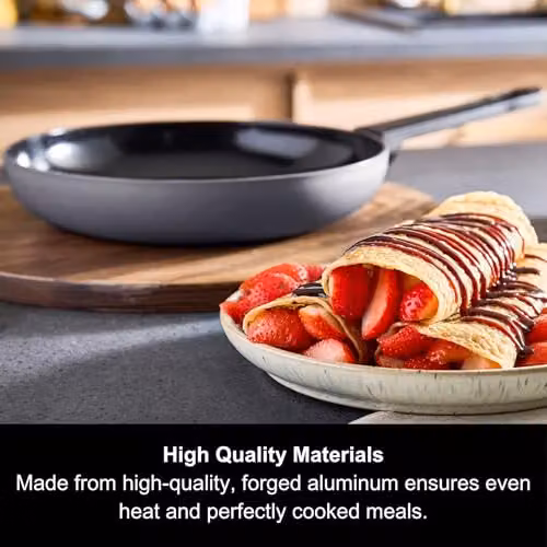 Morphy Richards Grey Aluminium Frying Pan with Ceramic Coating, Diameter: 24 cm – 3