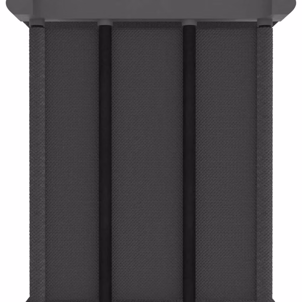 Berkfield Home Modern 12-Cube Display Shelf in Grey, W/D/H: 103 x 30 x 141 cm – 3