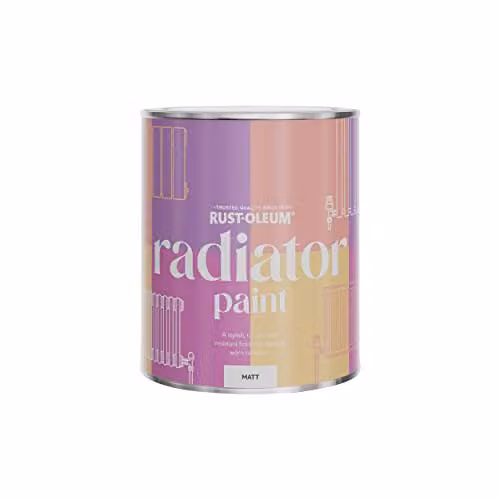 Rust-Oleum Matt Pink Radiator Paint, 750ml – 3