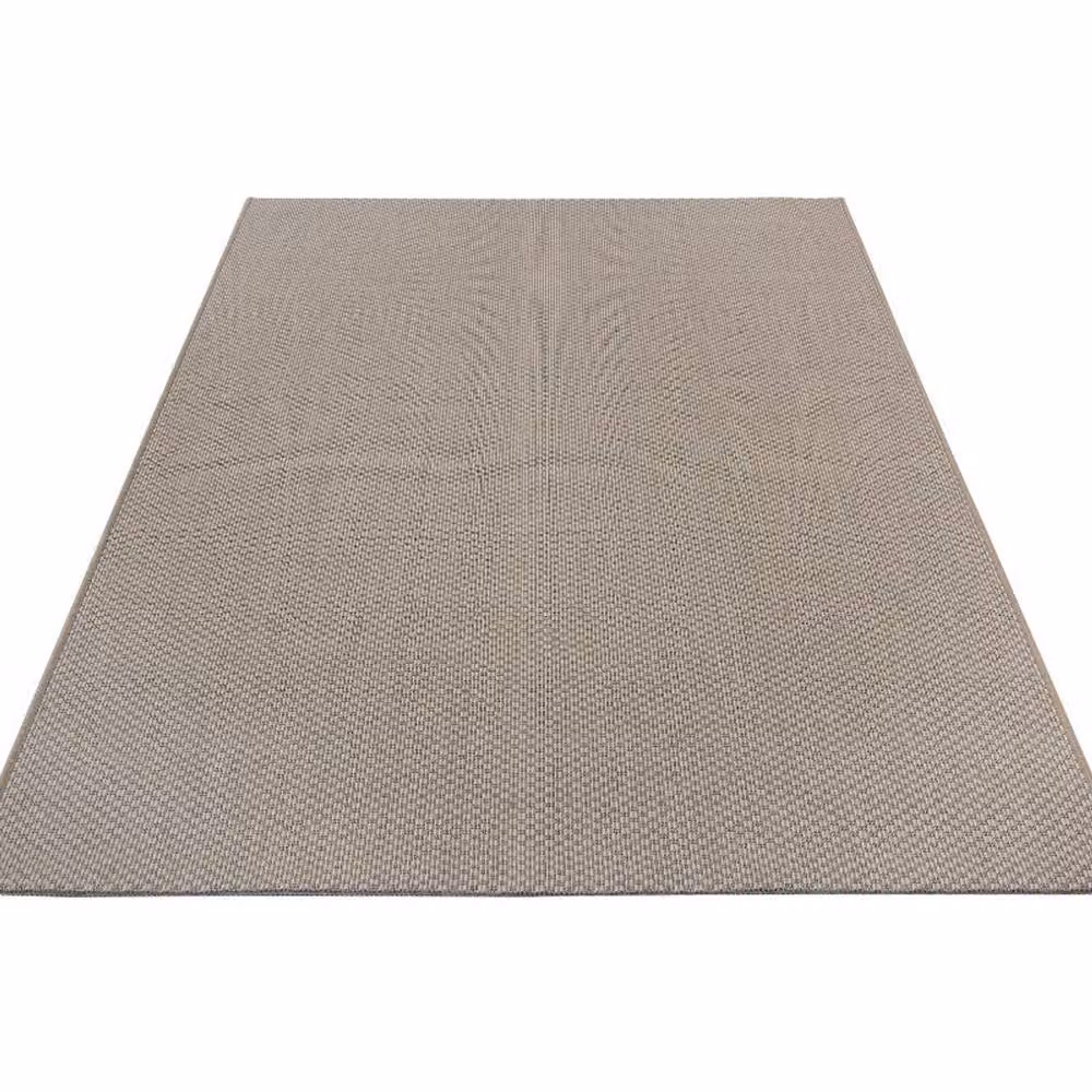 THE RUGS Vanti Flatwoven Indoor Outdoor Beige Rectangular Rug, W: 190 cm, L: 290 cm – 2