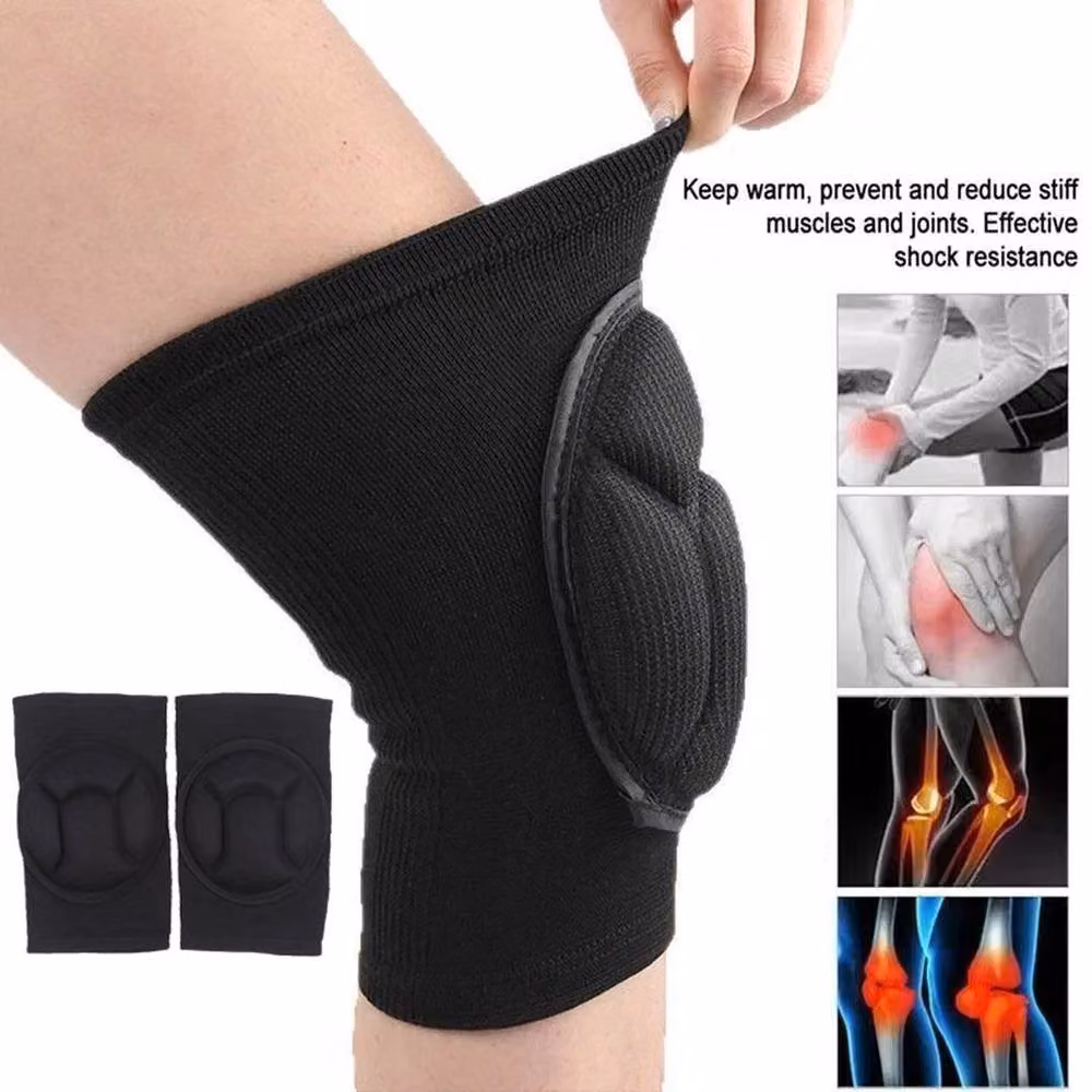 NESTLUNE Pro Knee Pads for Construction Comfort, Black, Size 10 – 5