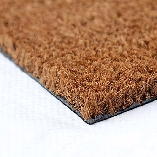 Coco&Coir Puppy Love Natural Coir Entrance Door Mat, Brown, W: 75 cm, D: 45 cm, H: 1.5 cm – 5