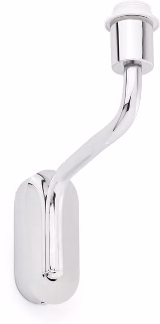Eterna Modern 1 Light Indoor Wall Light in Chrome and Grey
