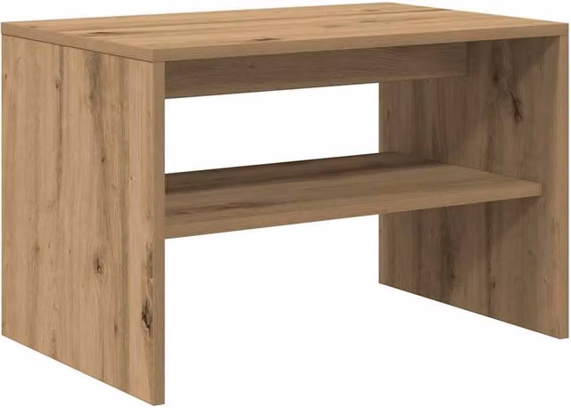 Berkfield Home Artisan Oak TV Cabinet in Brown, W/D/H: 60 x 40 x 40 cm