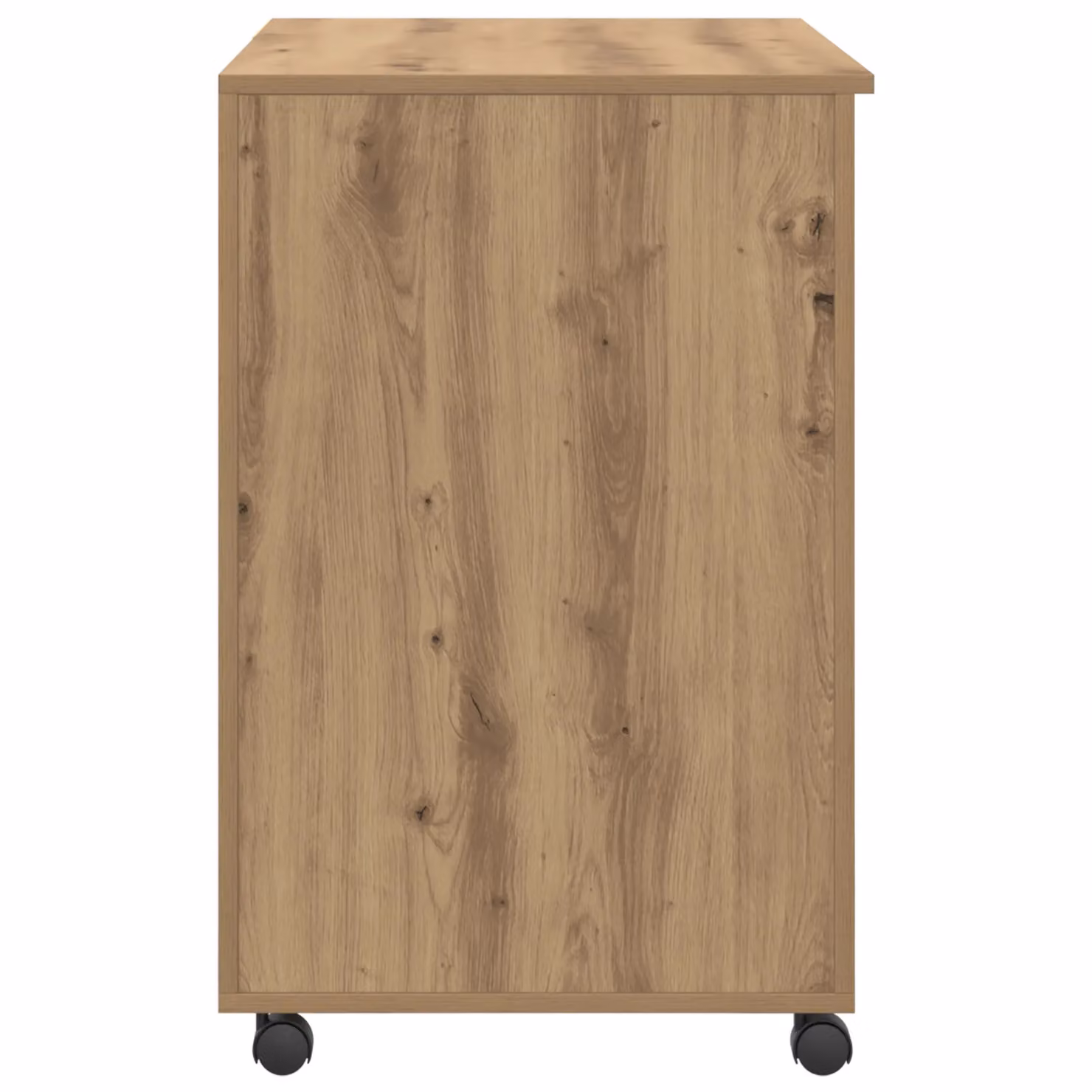 Berkfield Home Artisan Oak Computer Desk in Brown Engineered Wood – 3