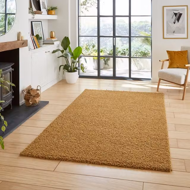 Terrys Bali 950 Recycled Modern Rectangular Rug in Gold