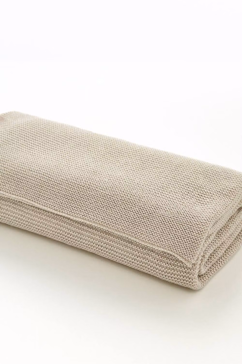 Lobster Creek Saunton Soft Touch Knitted Luxury Beige Throw, W: 130 cm, D: 170 cm – 4
