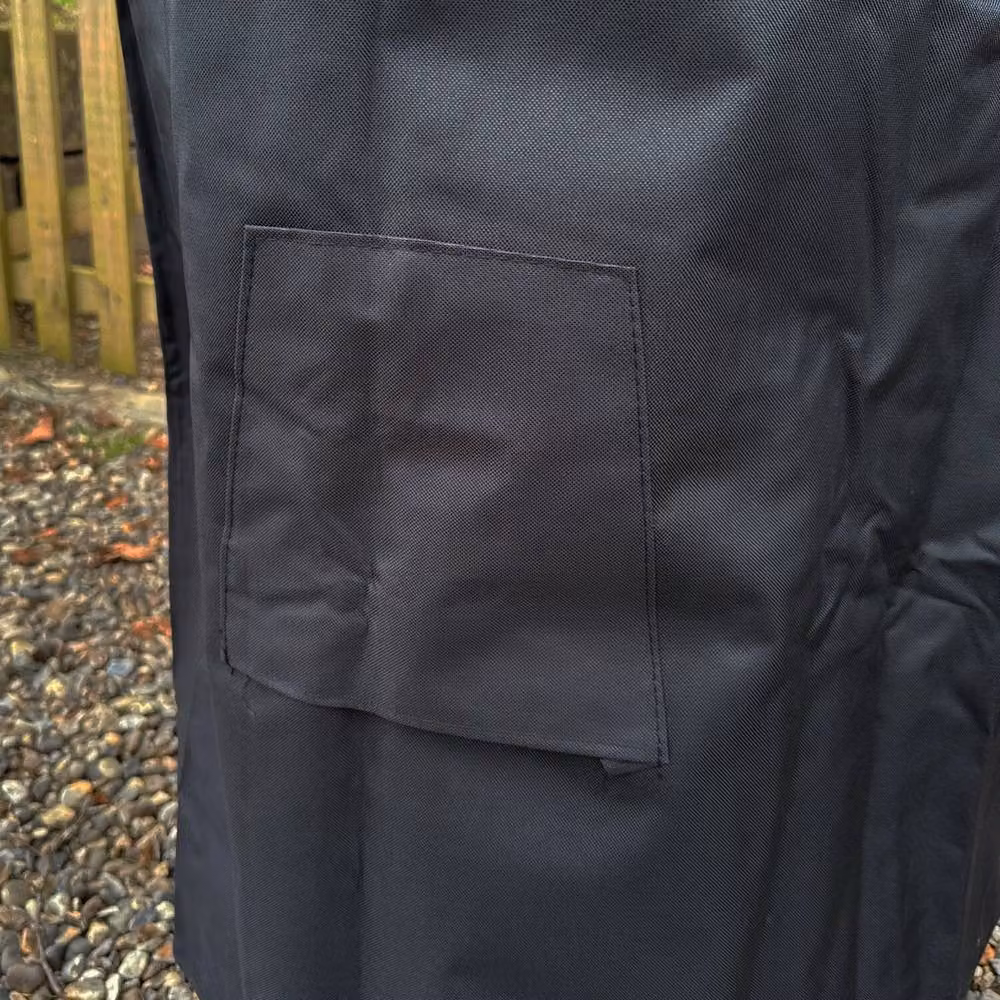 VOGREX Waterproof Kettle BBQ Cover for Charcoal Grills, Black, W/D/H: 90 x 72 x 90 cm – 3