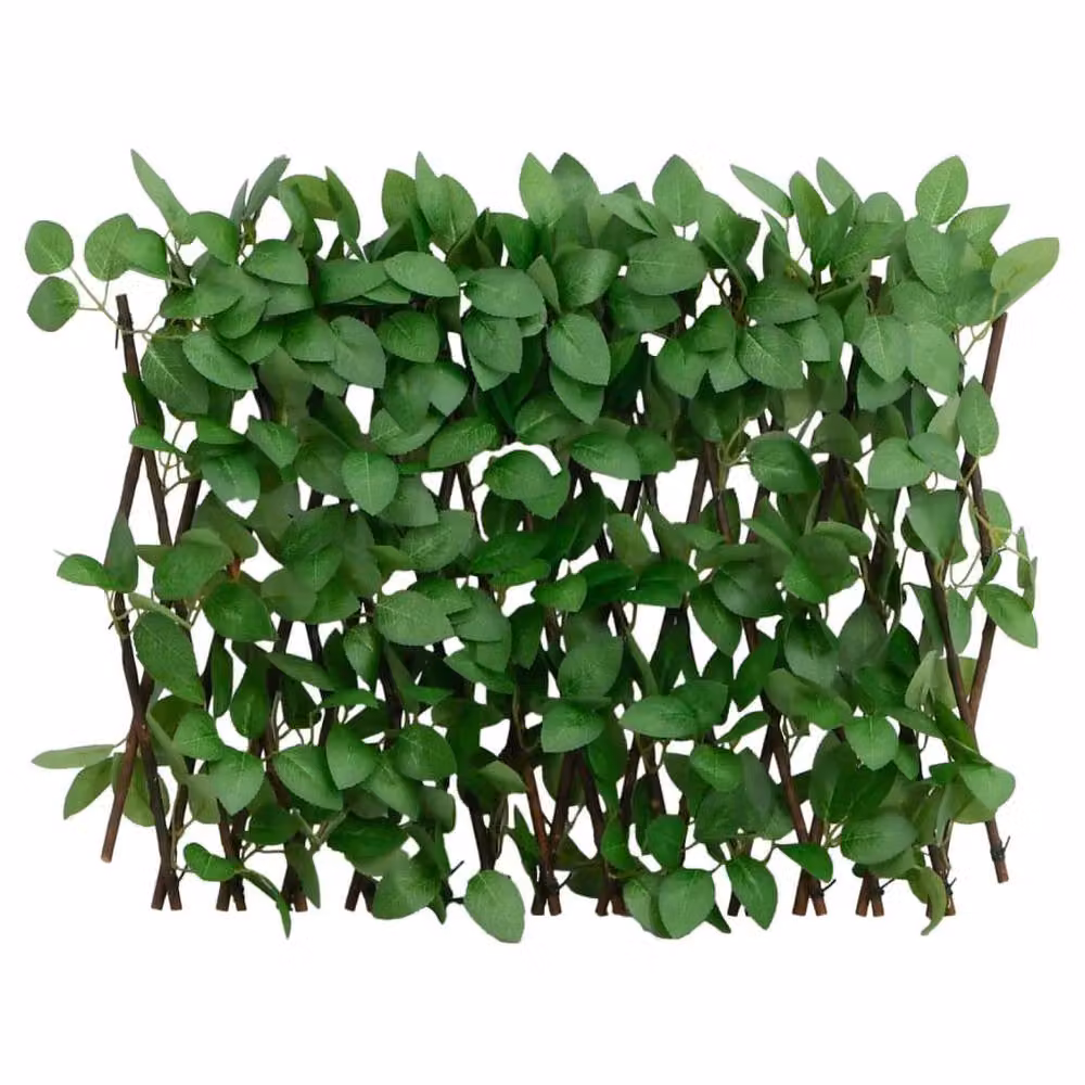 Berkfield Home Artificial Ivy Trellis Expandable Green, 5 Pieces, W: 180 cm, H: 30 cm – 2