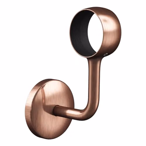 Forgeworks Wall Mounted Steel Staircase Handrail Kit in Copper and Bronze – 3