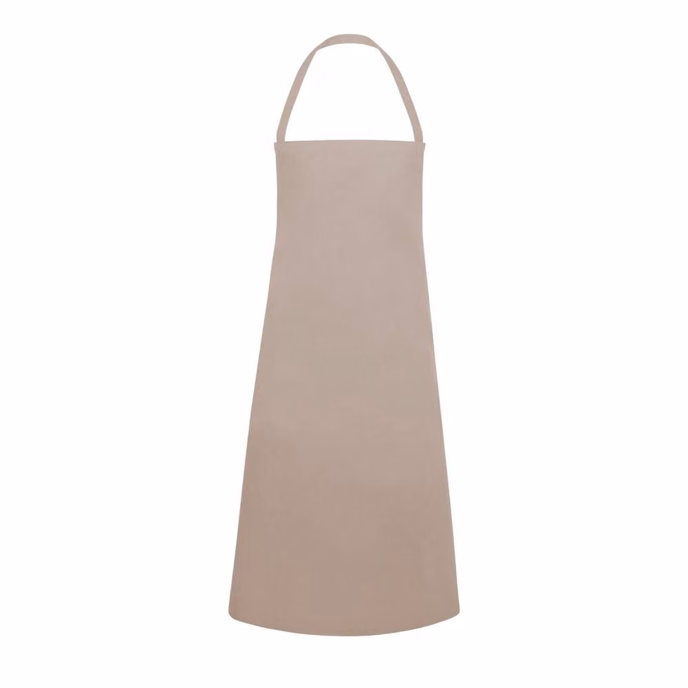 Karlowsky Basic Bib Apron in Light Sand – 2