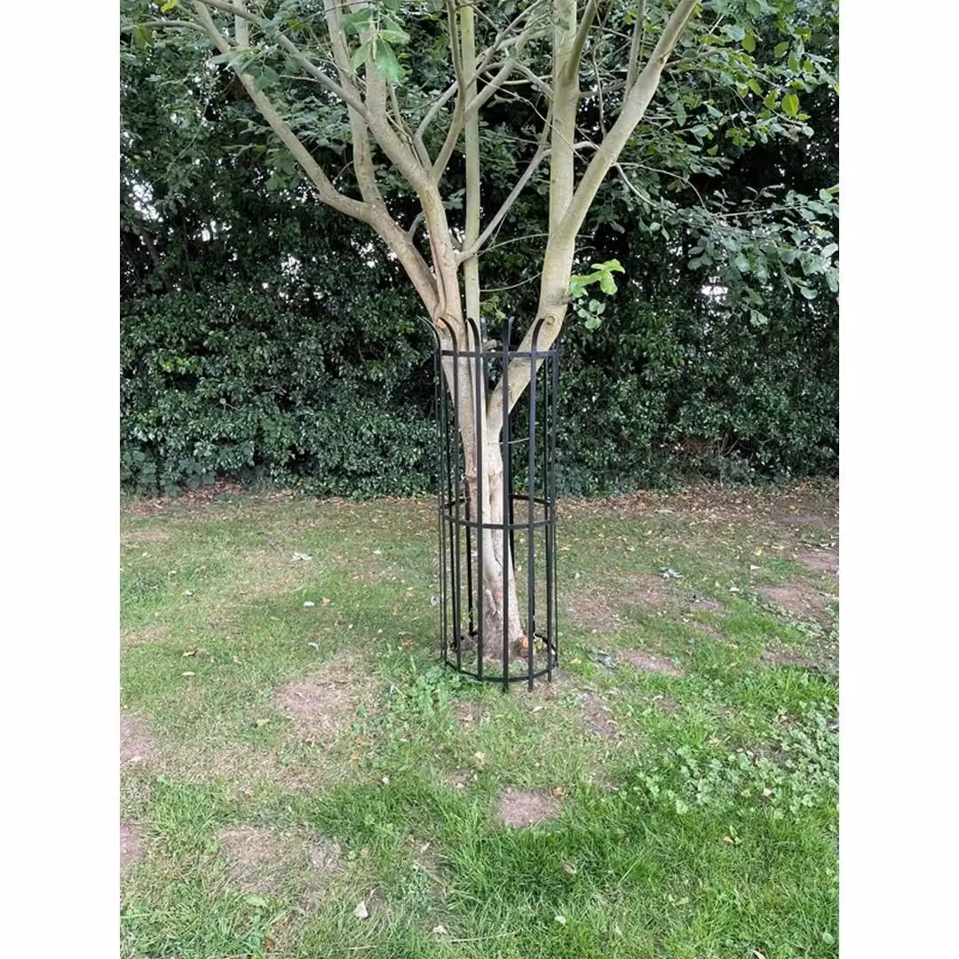 Poppyforge Tree Guard 450 Black Steel Garden Plant Support – 2