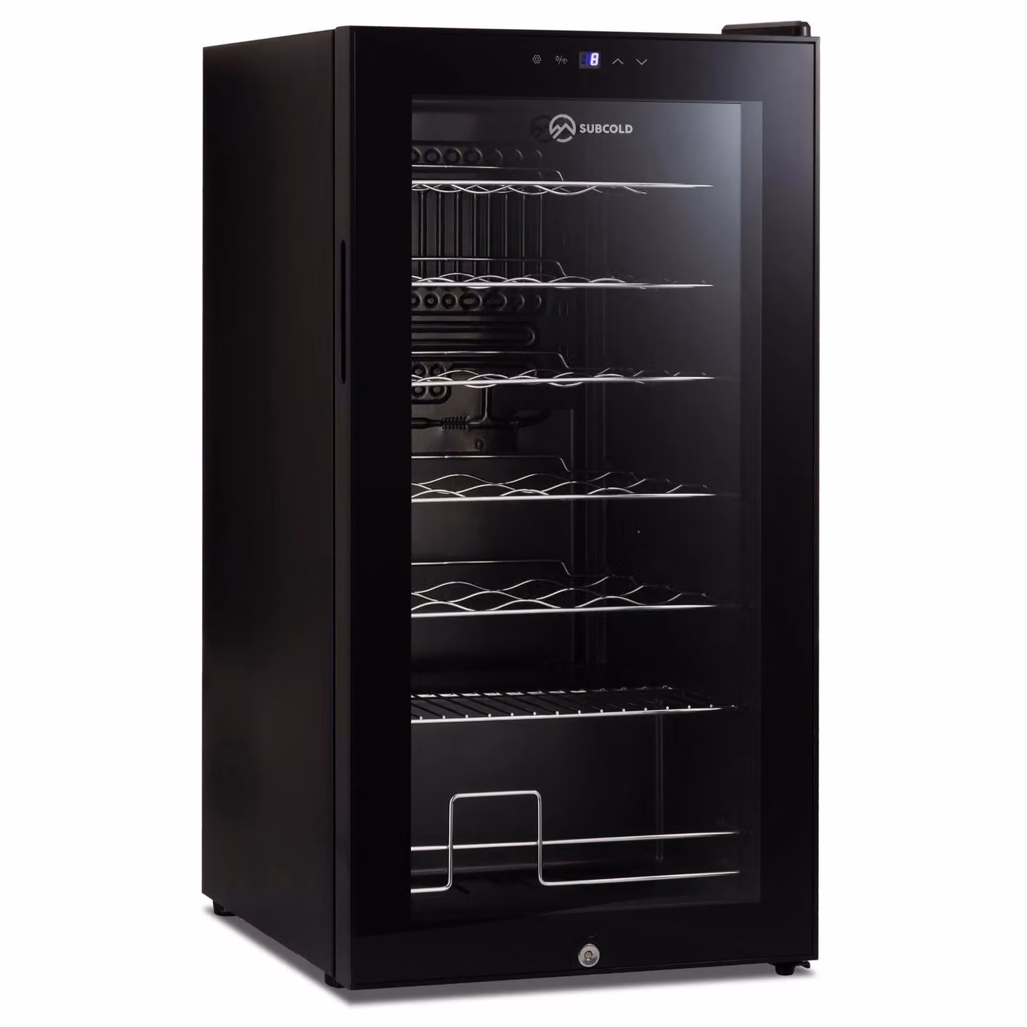 Subcold VIVA28 LED Compressor Wine Cooler in Black, W/D/H: 43.0 x 39.0 x 137.0 cm – 4