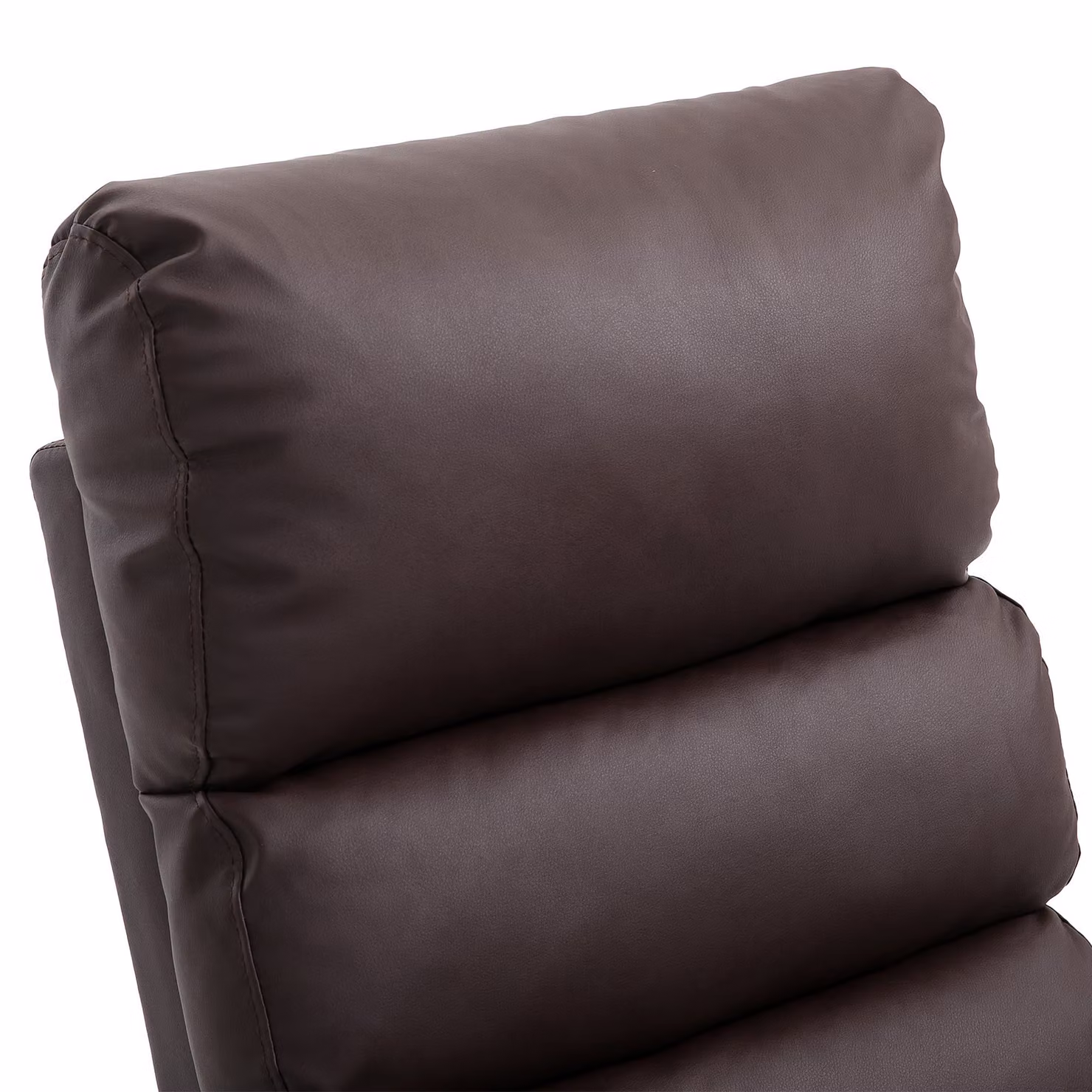 Aosom UK Power Lift Recliner Massage Chair with Heat and Vibration in Brown, W/D/H: 73 x 91 x 109 cm – 6