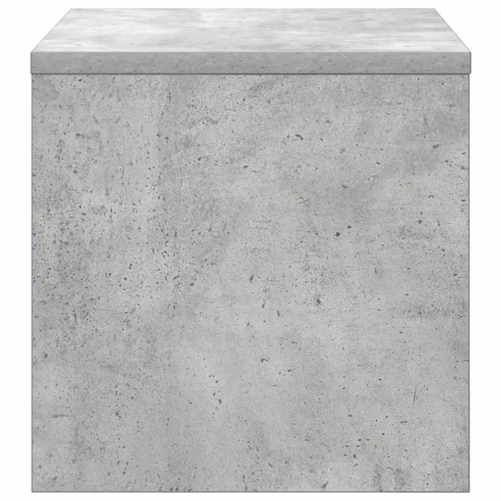 Berkfield Home Bedside Cabinet in Concrete Grey, W/D/H: 40 x 30 x 30 cm – 3