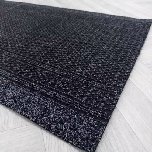 runrug Aztec Hallway and Kitchen Runner Rug, Black, W: 80 cm, L: 240 cm – 4