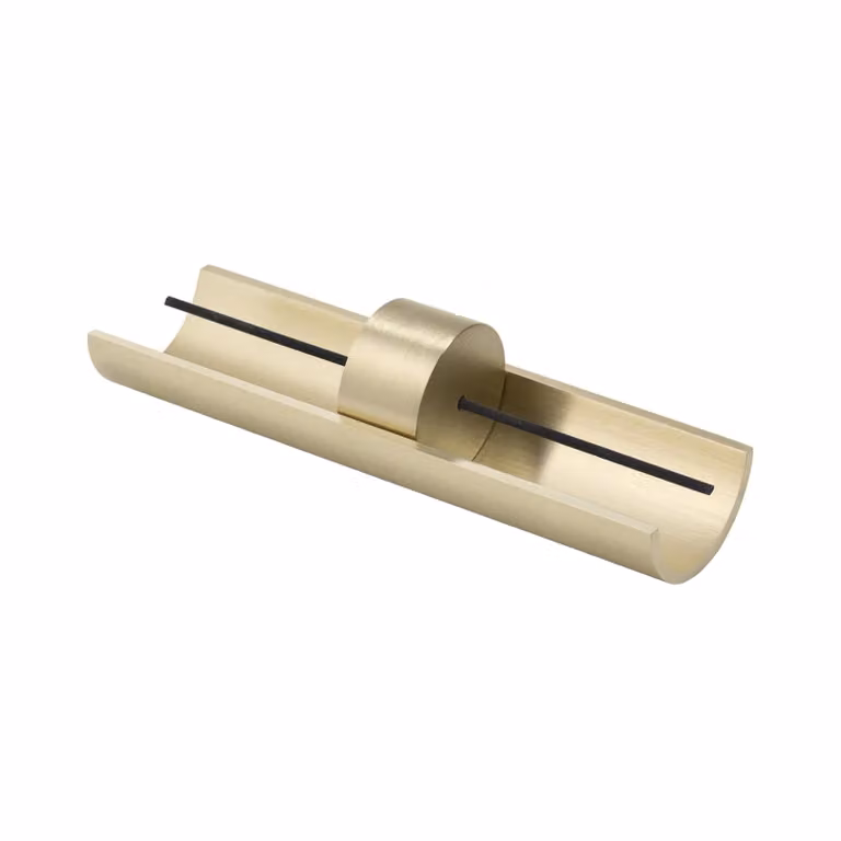 Cinnamon Projects Gold Brass Circa Tabletop Incense Burner