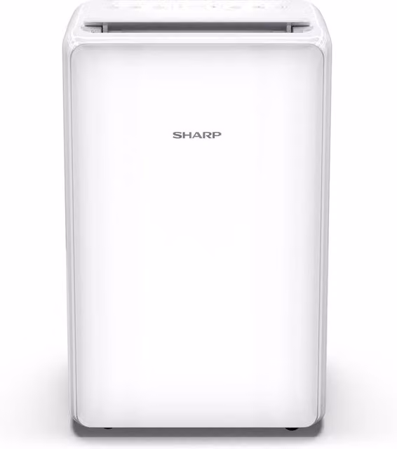 SHARP White Portable Dehumidifier 16L