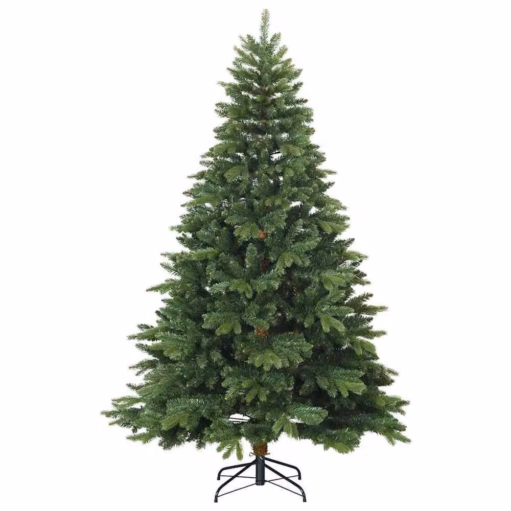 Berkfield Home Artificial Green Christmas Tree with 300 LEDs, Height: 210 cm – 3