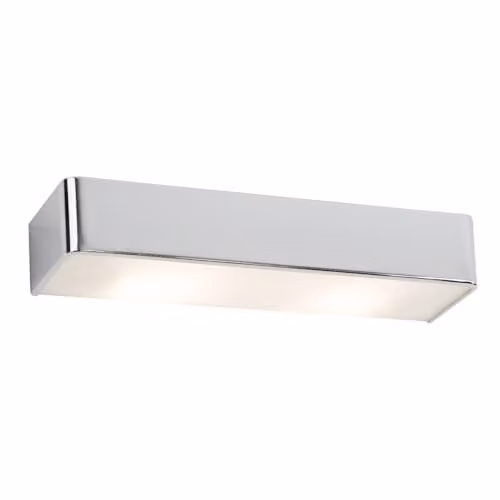 Netlighting Rodan Flush Wall Lamp in Chrome and Grey
