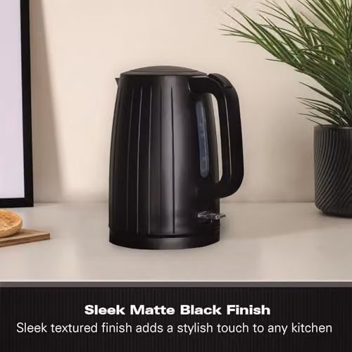 Hamilton Beach Stealth Electric Kettle, 1.7 l, Black – 4