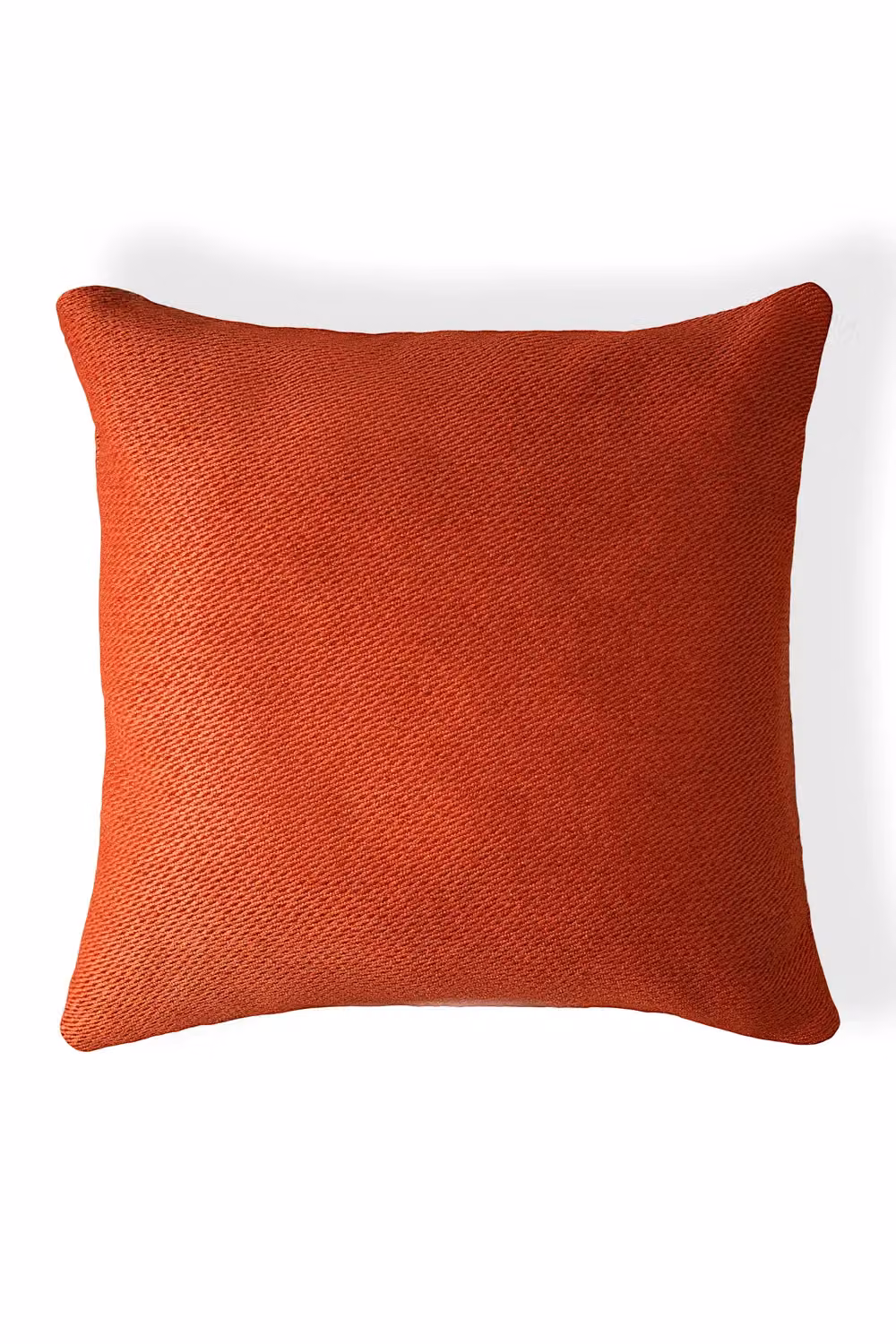 BHS Snow Fleece Square Cushion in Orange, W/D/H: 45 x 45 x 45 cm – 2