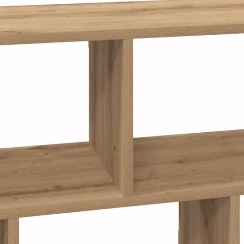 vidaXL Wall Shelf Artisan Oak, Brown, W: 100 cm, D: 25 cm, H: 50 cm – 3