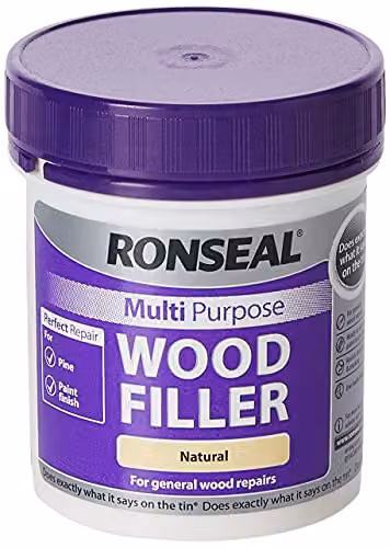 Ronseal Multi-Purpose Wood Filler, Purple, 250 g
