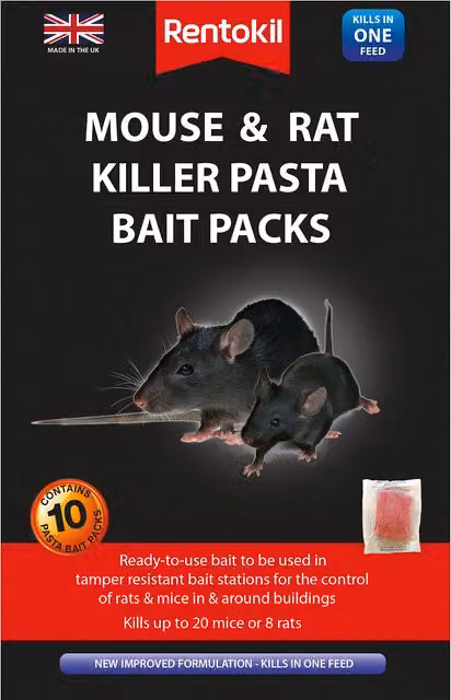 Rentokil Mouse and Rat Killer Pasta Bait
