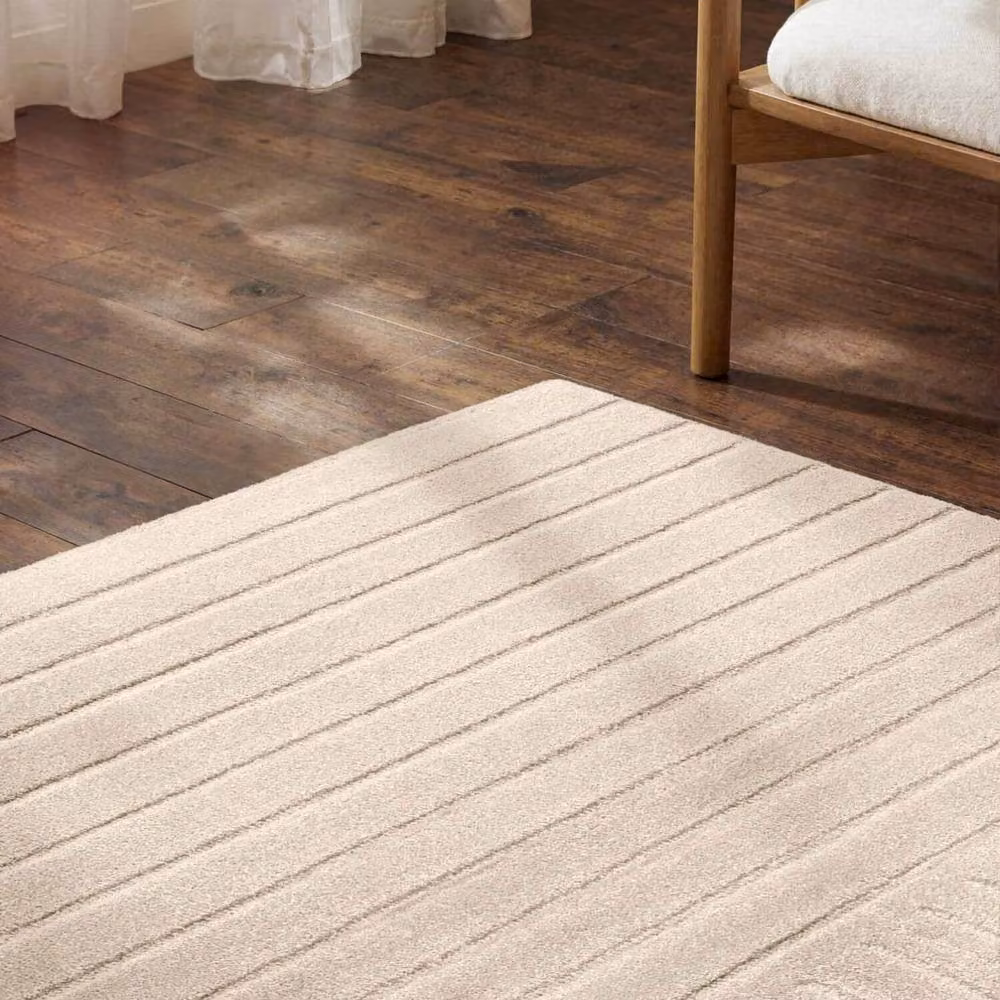 Vikosa Arcura Abstract Wool Rug in Beige, W: 80 cm, L: 150 cm – 2
