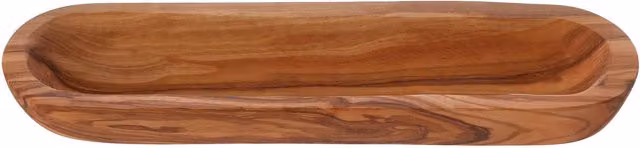 Orsina Kora Oval Olive Wood Platter in Brown – 1