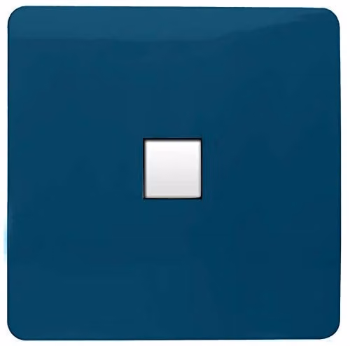 Trendi Switch 1 Gang RJ45 Cat 5e Ethernet Socket in Midnight Blue